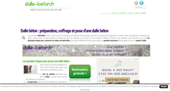 Desktop Screenshot of dalle-beton.fr